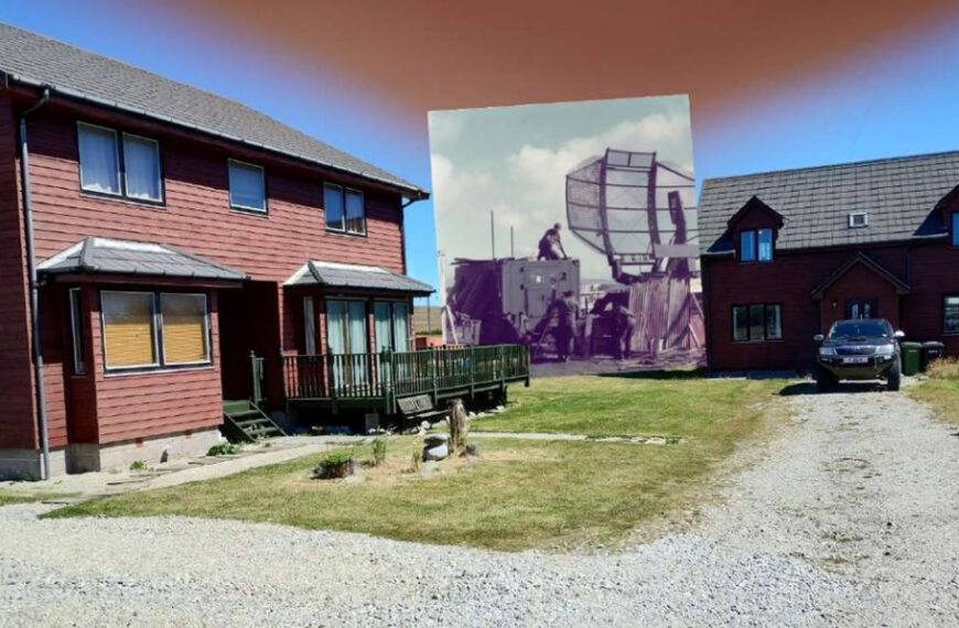 LA EVOLUCION DEL PREDIO DEL RADAR MALVINAS