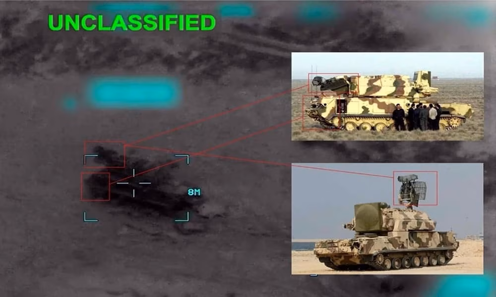 Un ataque aéreo destruye el sistema de defensa aérea Tor-M1 utilizado por Irán.